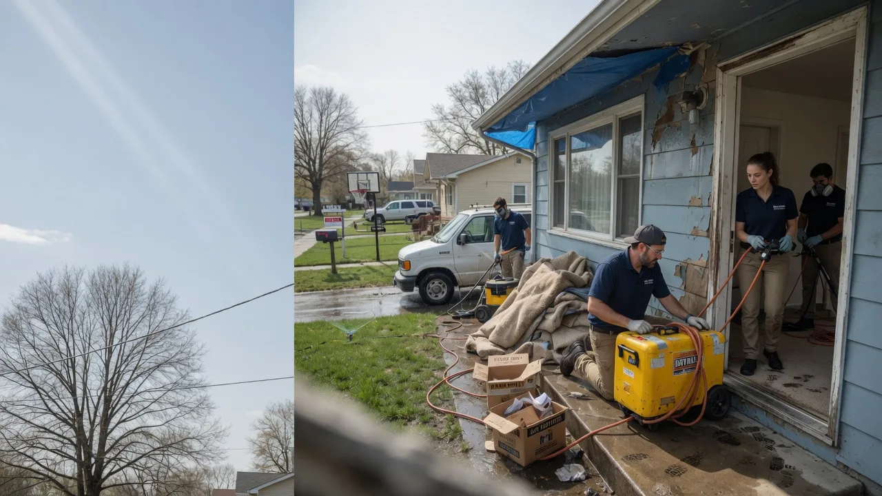 Basement Flood Cleanup in Reston, VA near me